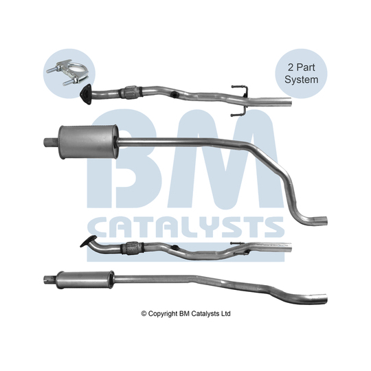 BM51131 - Exhaust pipe 