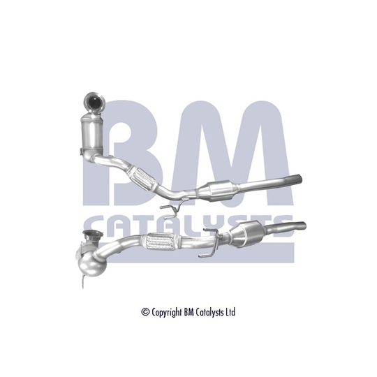 BM92102H - Catalytic Converter 