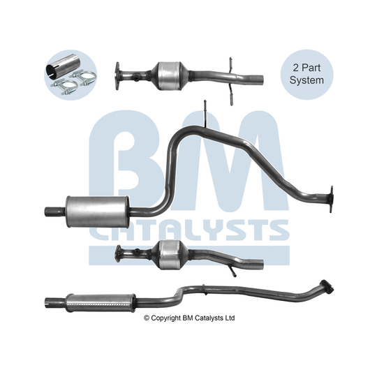 BM92601H - Catalytic Converter 