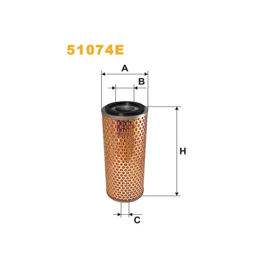 51074E - Oil filter 