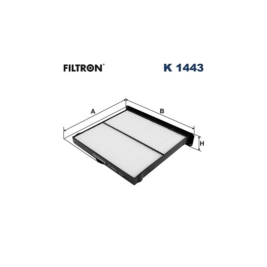 K 1443 - Suodatin, sisäilma 