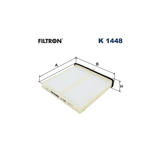 K 1448 - Filter, interior air 