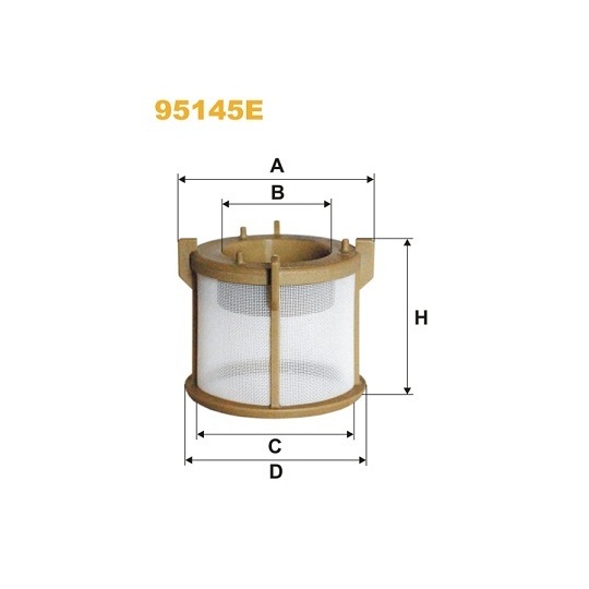 95145E - Kütusefilter 