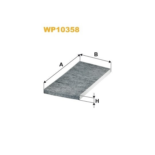 WP10358 - Filter, interior air 