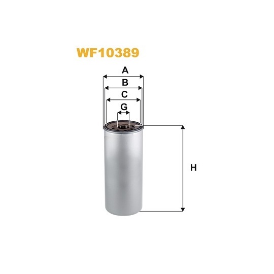 WF10389 - Fuel filter 