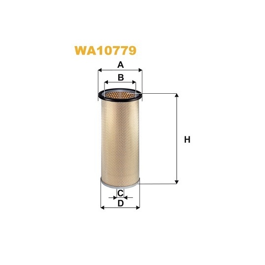 WA10779 - Secondary Air Filter 