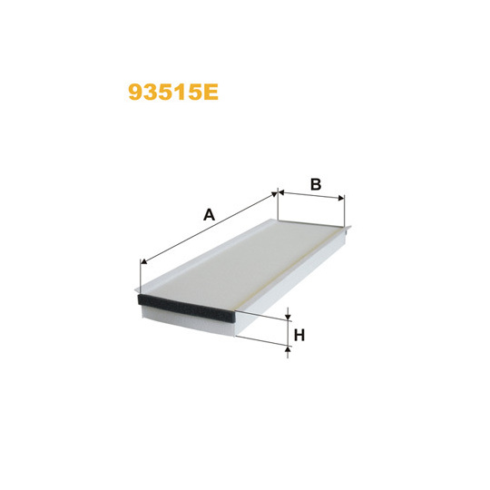 93515E - Suodatin, sisäilma 