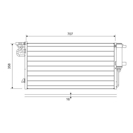 822690 - Condenser, air conditioning 