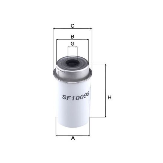 WF10095 - Fuel filter 