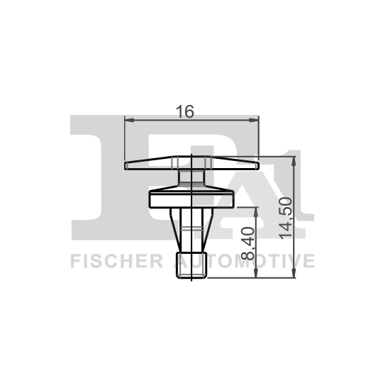 11-40102.5 - Clip, trim/protection strip 