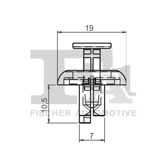 77-20001.5 - Clip, trim/protection strip 