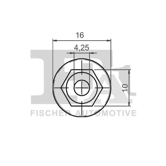 10-10005.5 - Stopper, ehis-/kaitseliist 