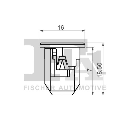 11-60036.5 - Clip, trim/protection strip 