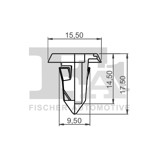 11-60007.5 - Clip, trim/protection strip 