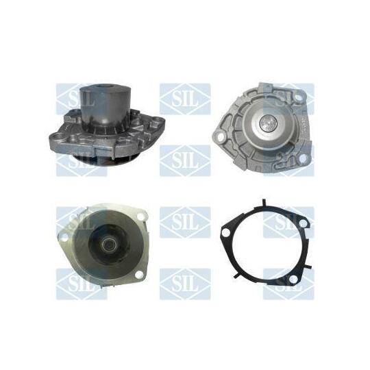 PA1246A1 - Water Pump, engine cooling 