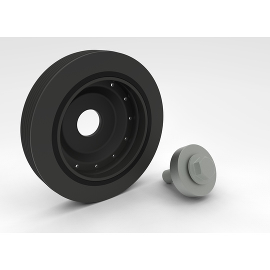 DP 125S - Belt Pulley, crankshaft 