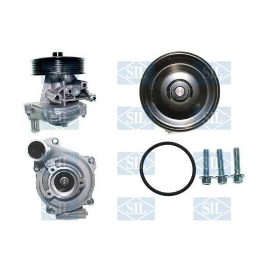 PA1643 - Water Pump, engine cooling 