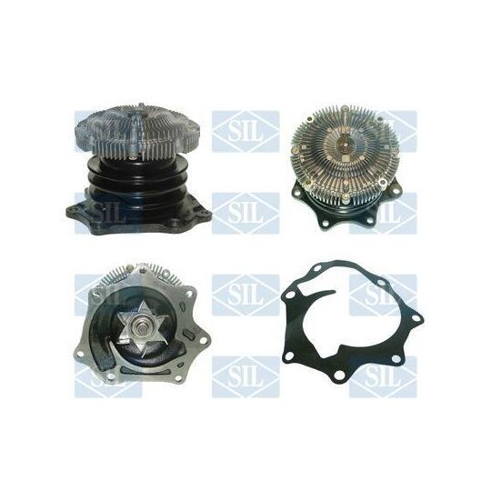 PA1155 - Water Pump, engine cooling 