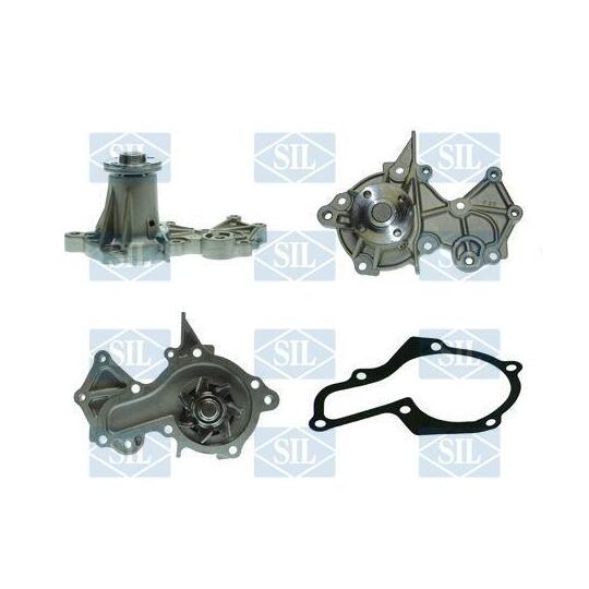 PA1318 - Water Pump, engine cooling 