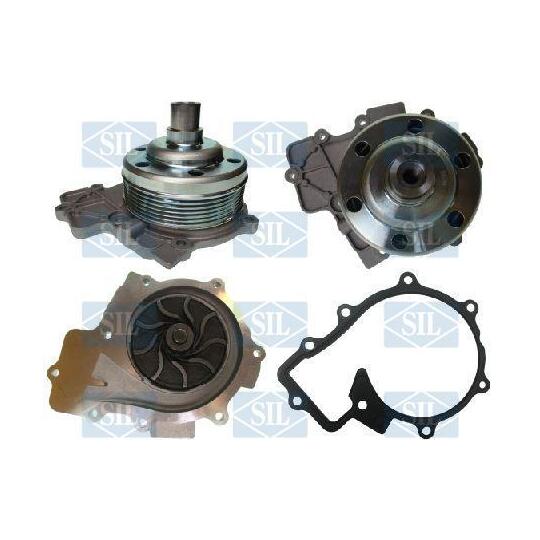 PA1653 - Water Pump, engine cooling 