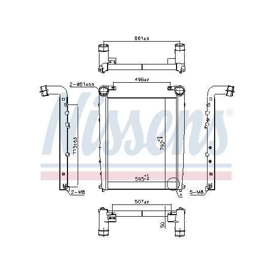 97090 - Intercooler, charger 