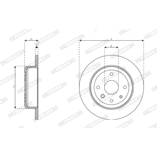 DDF1944C - Brake Disc 