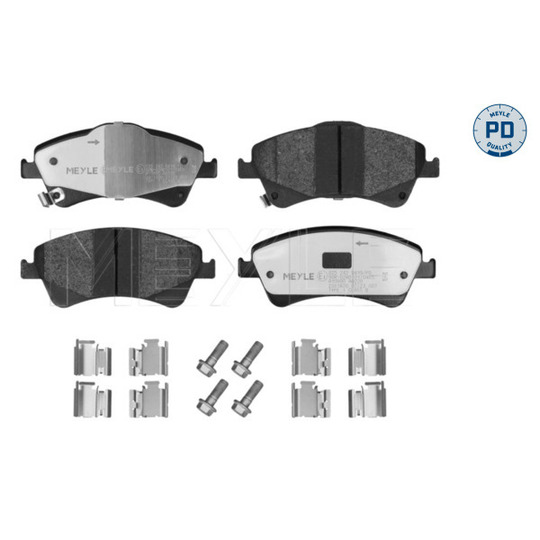 025 242 0419/PD - Brake Pad Set, disc brake 