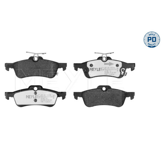 025 245 7415/PD - Brake Pad Set, disc brake 