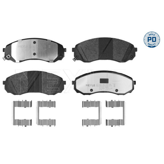 025 245 9717/PD - Brake Pad Set, disc brake 