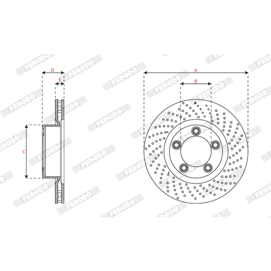 DDF2137RC-1 - Brake Disc 