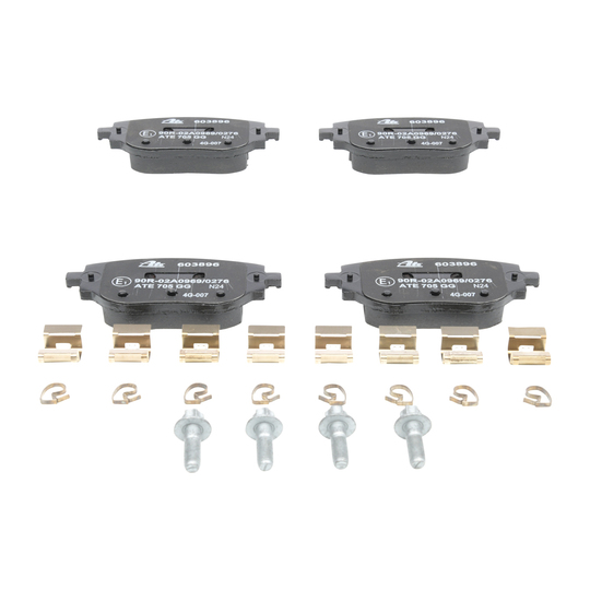 13.0460-3896.2 - Brake Pad Set, disc brake 