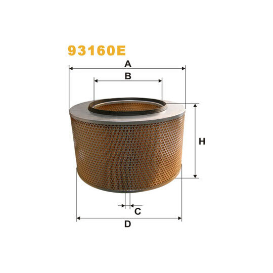 93160E - Air filter 