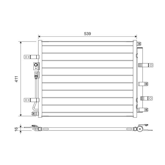 822700 - Condenser, air conditioning 