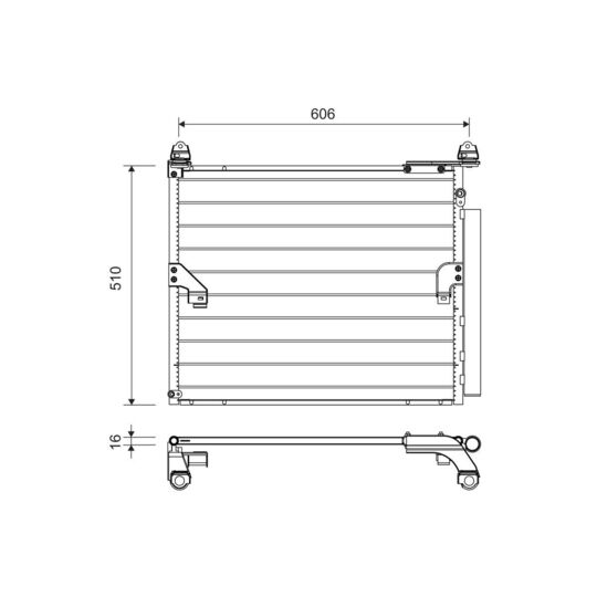 822717 - Condenser, air conditioning 