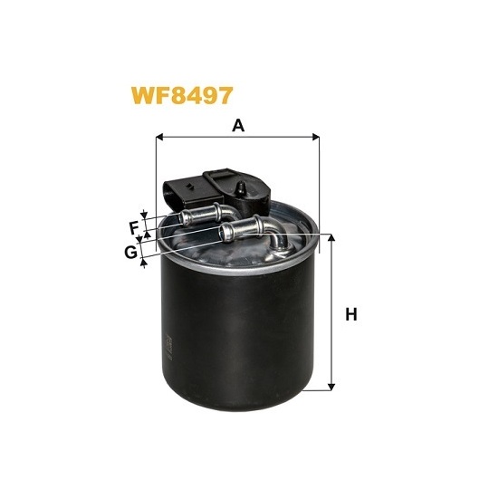 WF8497 - Kütusefilter 