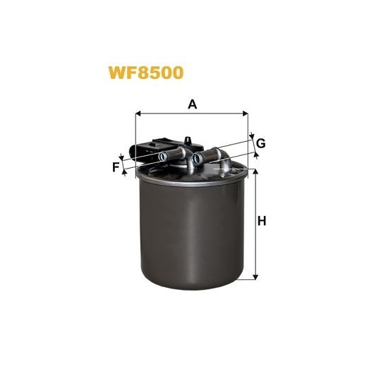 WF8500 - Fuel filter 