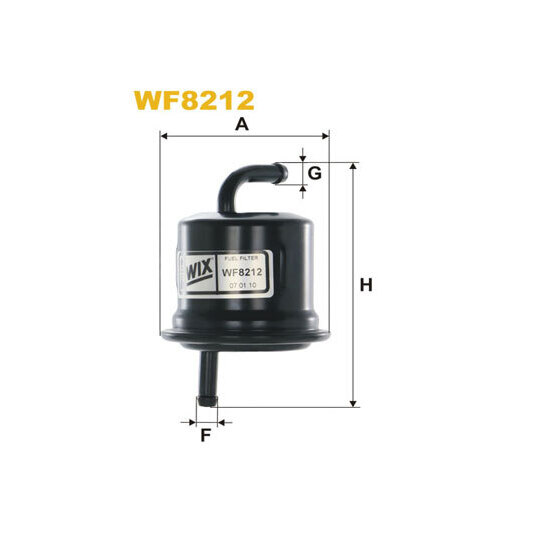 WF8212 - Kütusefilter 