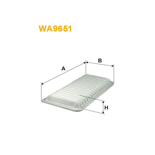 WA9651 - Air filter 
