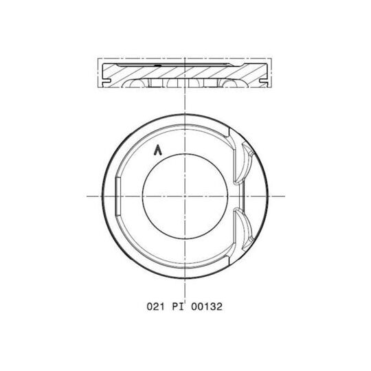 021 PI 00132 000 - Piston 