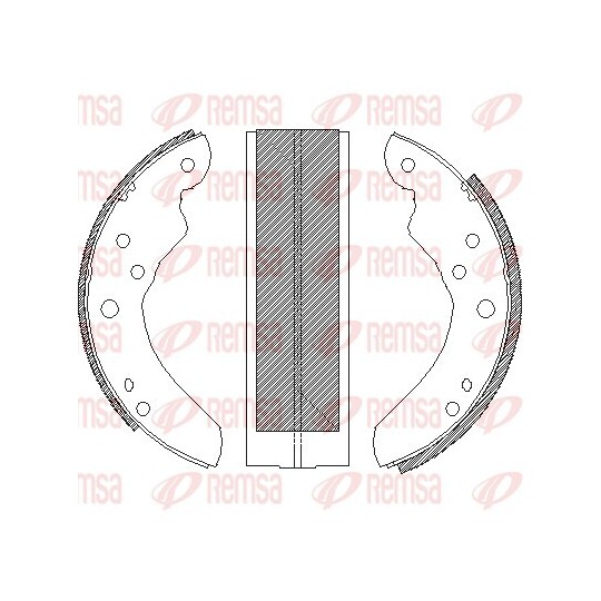 4214.00 - Brake Shoe 