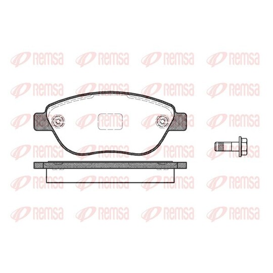 0859.10 - Brake Pad Set, disc brake 