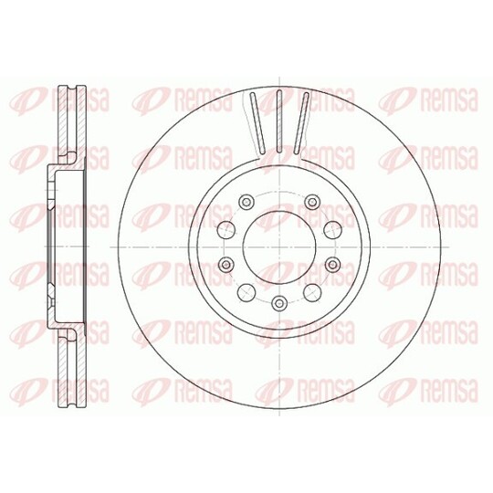 6544.10 - Brake Disc 