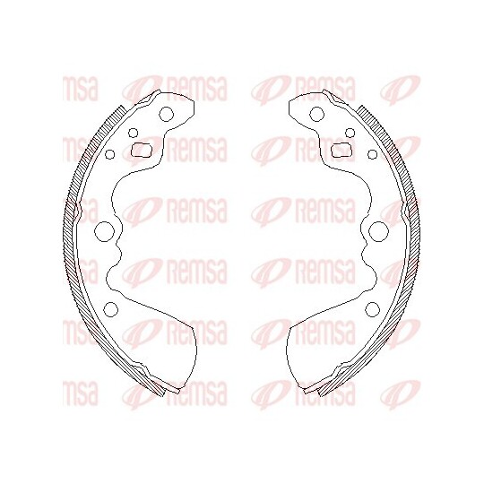 4019.00 - Brake Shoe 