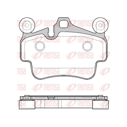 0773.20 - Brake Pad Set, disc brake 