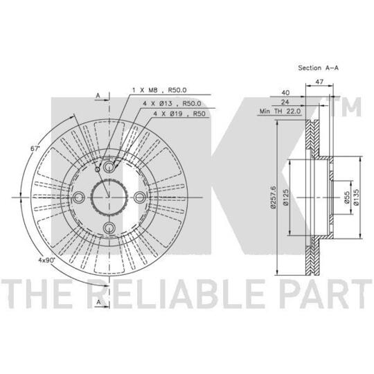 313235 - Brake Disc 