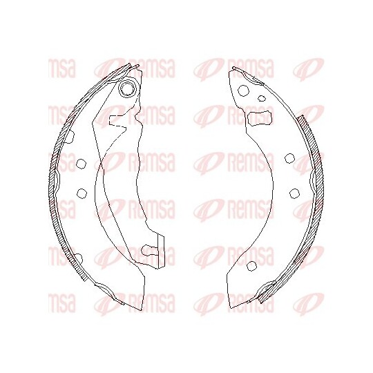 4051.00 - Brake Shoe 