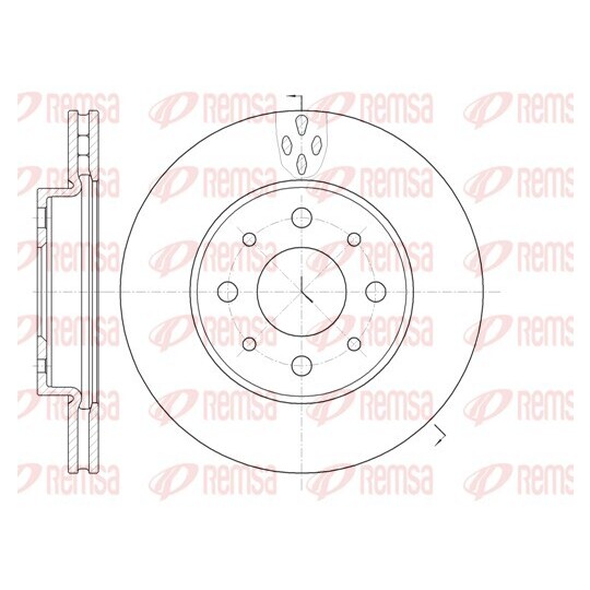 6745.10 - Brake Disc 