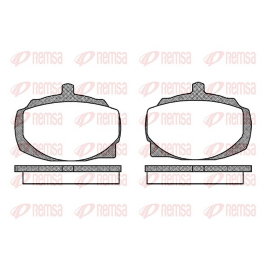 0049.10 - Brake Pad Set, disc brake 