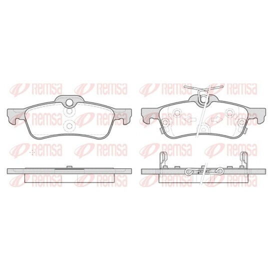 0862.12 - Brake Pad Set, disc brake 