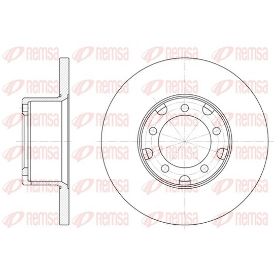 6291.00 - Brake Disc 